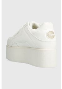 Buffalo sneakersy 1330-6 kolor biały 1633035. Zapięcie: sznurówki. Kolor: biały. Obcas: na platformie #4