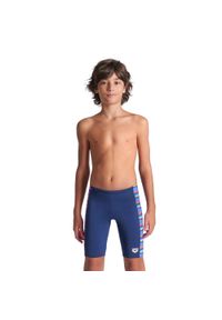 Spodenki Treningowe Arena Racing Stripe Swim Jammer junior. Kolor: niebieski