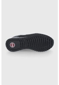 Colmar Buty kolor czarny na platformie. Nosek buta: okrągły. Zapięcie: sznurówki. Kolor: czarny. Materiał: guma. Obcas: na platformie #2