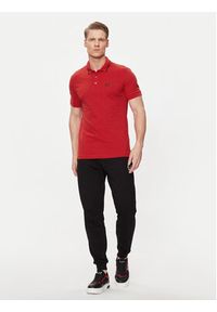 EA7 Emporio Armani Polo 8NPF06 PJ04Z 1461 Czerwony Regular Fit. Typ kołnierza: polo. Kolor: czerwony. Materiał: bawełna