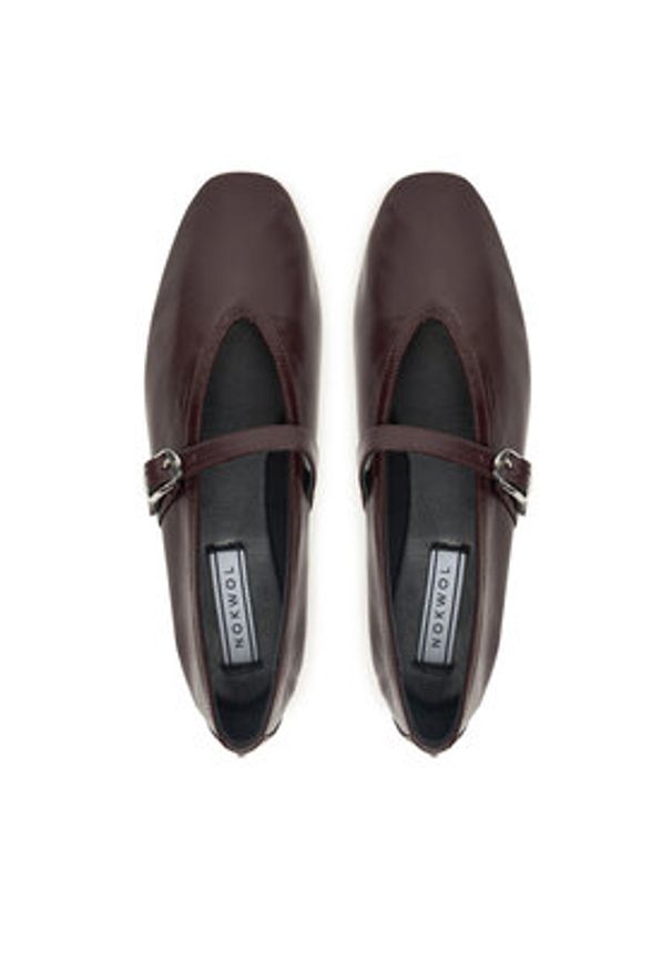 Nokwol Baleriny Lova Fioletowy. Kolor: fioletowy. Materiał: skóra