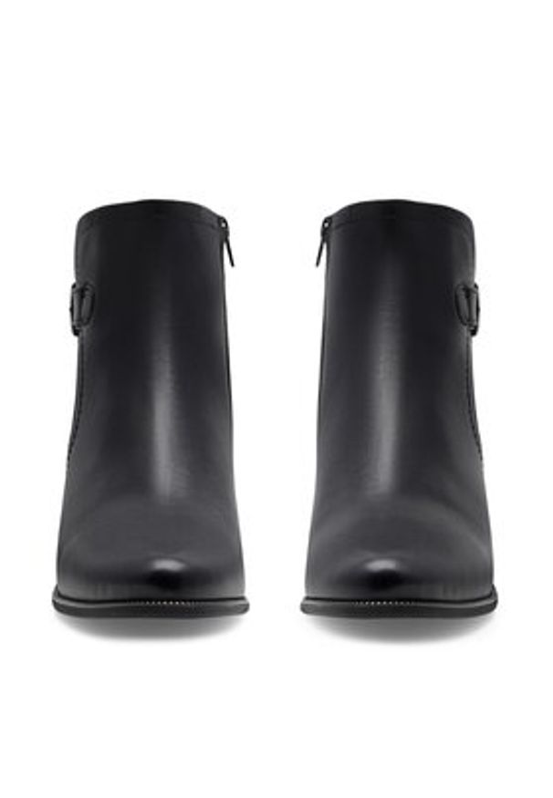 Lasocki Botki WB-MARY-57 Czarny. Kolor: czarny. Materiał: skóra