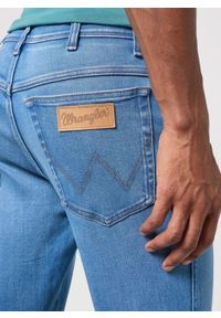 Wrangler - WRANGLER TEXAS SLIM MĘSKIE SPODNIE JEANSOWE JEANSY DŻINSY MURPHY BLUE 112351258 W12S017975