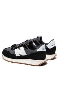 New Balance Sneakersy GS237PF Czarny. Kolor: czarny. Materiał: materiał #6