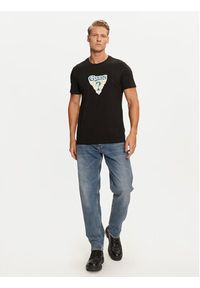 Guess T-Shirt M4BI44 I3Z14 Czarny Slim Fit. Kolor: czarny. Materiał: bawełna #5