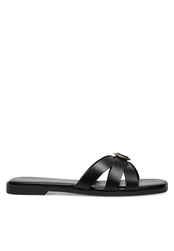 DeeZee Klapki KLE1004-109 Czarny. Kolor: czarny. Materiał: syntetyk