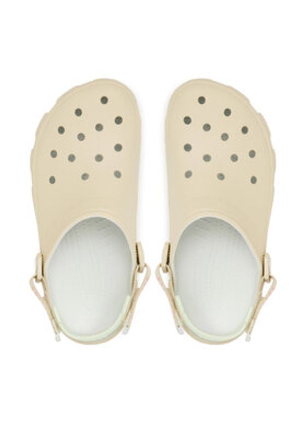 Crocs Klapki Classic Turbo Clog 211287 Beżowy. Kolor: beżowy