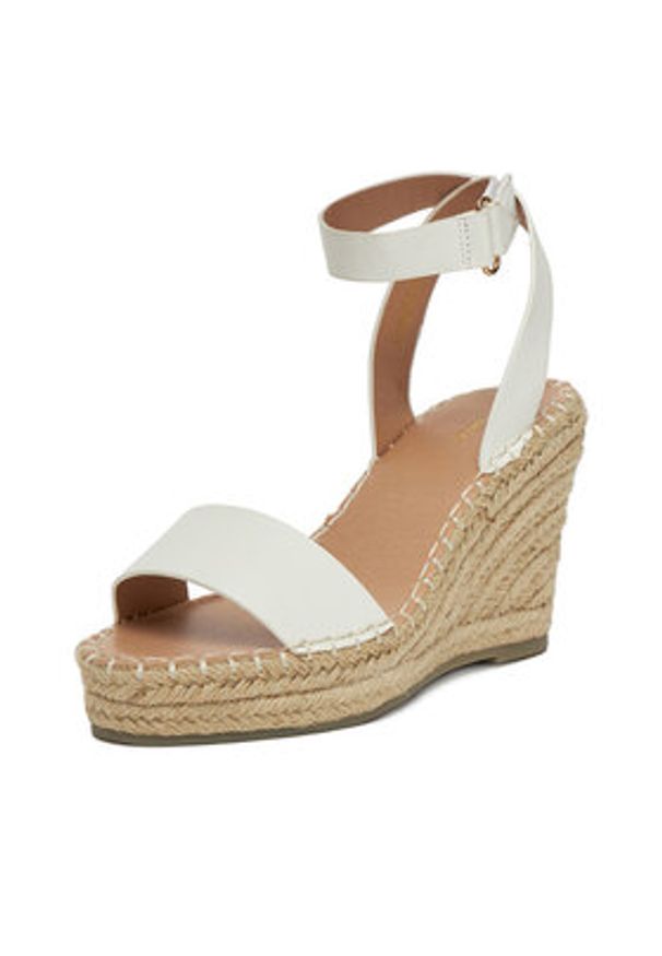 DeeZee Espadryle JSZ2022-06 Biały. Kolor: biały. Materiał: materiał
