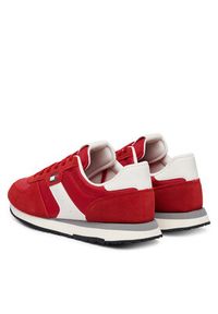 Tommy Jeans Sneakersy Tjm Eva Runner Mix Material EM0EM01737 Czerwony. Kolor: czerwony. Materiał: zamsz, skóra #4