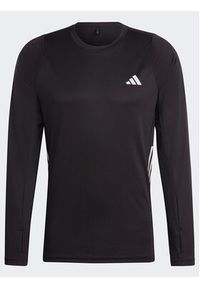 Adidas - adidas Koszulka techniczna Run Icons 3-Stripes HN8024 Czarny Slim Fit. Kolor: czarny. Materiał: syntetyk. Sport: bieganie #3