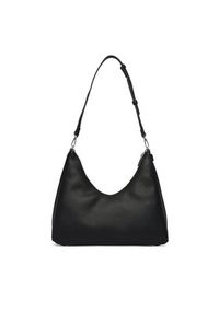 Calvin Klein Torebka Emblem Hw Pebble Shoulder Bag LV04F3495G Czarny. Kolor: czarny. Materiał: skórzane #2