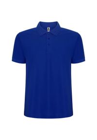 ROLY - Koszulka Polo Z Krótkim Rękawem Dla Dzieci Pegaso Premium. Typ kołnierza: polo. Kolor: niebieski. Długość rękawa: krótki rękaw. Długość: krótkie