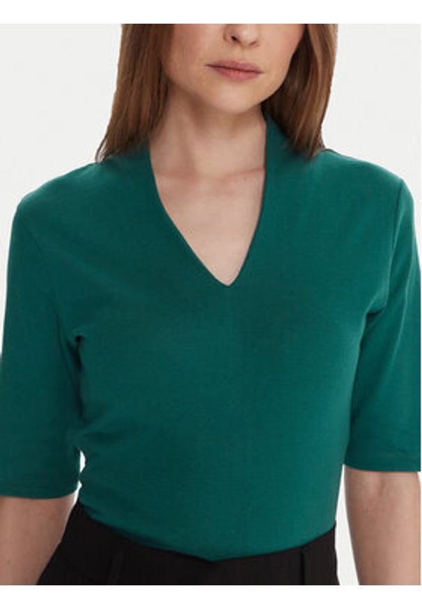 United Colors of Benetton - United Colors Of Benetton Bluzka 3GA2D400U Niebieski Slim Fit. Kolor: niebieski. Materiał: bawełna