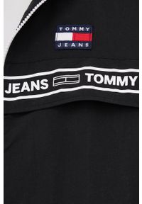 Tommy Jeans kurtka męska kolor czarny przejściowa. Okazja: na co dzień. Typ kołnierza: kaptur. Kolor: czarny. Materiał: poliamid. Styl: casual #4