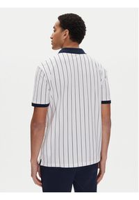 Fila Polo Linter FAM0923 Biały Regular Fit. Typ kołnierza: polo. Kolor: biały. Materiał: bawełna