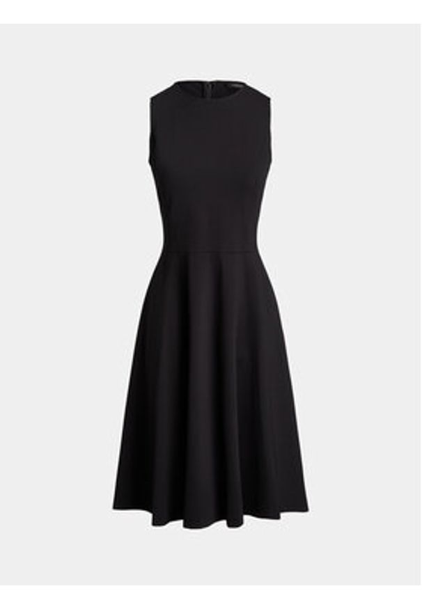 Lauren Ralph Lauren - LAUREN RALPH LAUREN Sukienka codzienna 250851951001 Czarny Regular Fit. Okazja: na co dzień. Kolor: czarny. Materiał: wiskoza. Typ sukienki: proste. Styl: casual