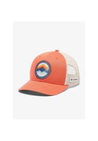 columbia - Czapka z daszkiem Columbia Mesh Snap Back - tuscan/dark stone/d.mountain. Kolor: pomarańczowy. Materiał: mesh