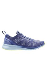 Buty do biegania damskie Reebok Print Smooth Clip U. Zapięcie: sznurówki. Kolor: fioletowy. Materiał: syntetyk, tkanina, materiał. Szerokość cholewki: normalna. Wzór: nadruk. Model: Reebok Print. Sport: bieganie