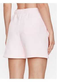 Champion Szorty sportowe Minimal Reverse Weave 116247 Różowy Regular Fit. Kolor: różowy. Materiał: bawełna #3