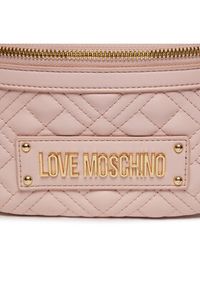 Love Moschino - LOVE MOSCHINO Saszetka nerka JC4003PP1ILA0601 Różowy. Kolor: różowy. Materiał: skóra #3