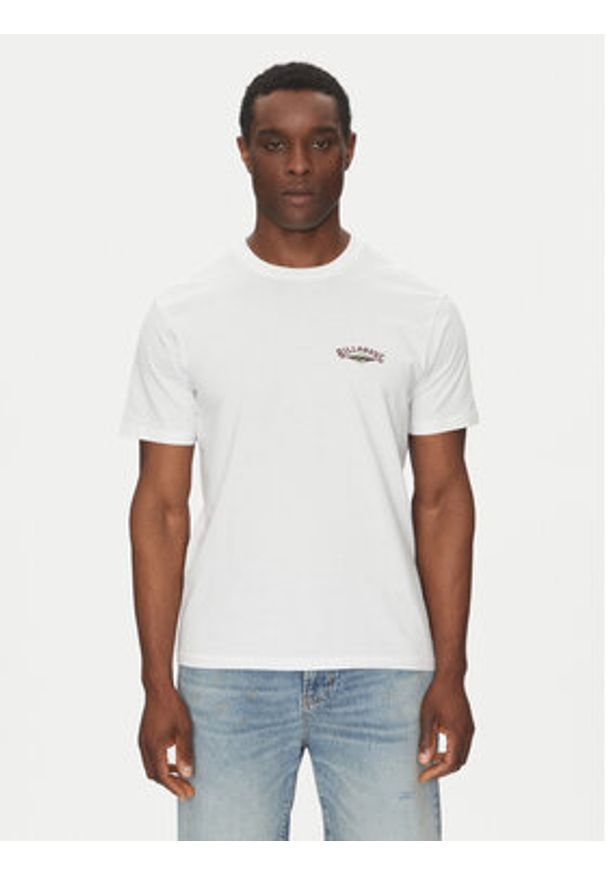 Billabong T-Shirt EBYZT00294 Biały Regular Fit. Kolor: biały. Materiał: bawełna