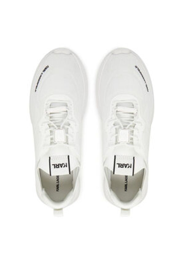 Karl Lagerfeld - KARL LAGERFELD Sneakersy KL64623 Biały. Kolor: biały. Materiał: materiał