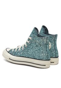 Converse Trampki Chuck 70 Glitter Hi A10097C 486 Niebieski. Kolor: niebieski. Materiał: materiał #3