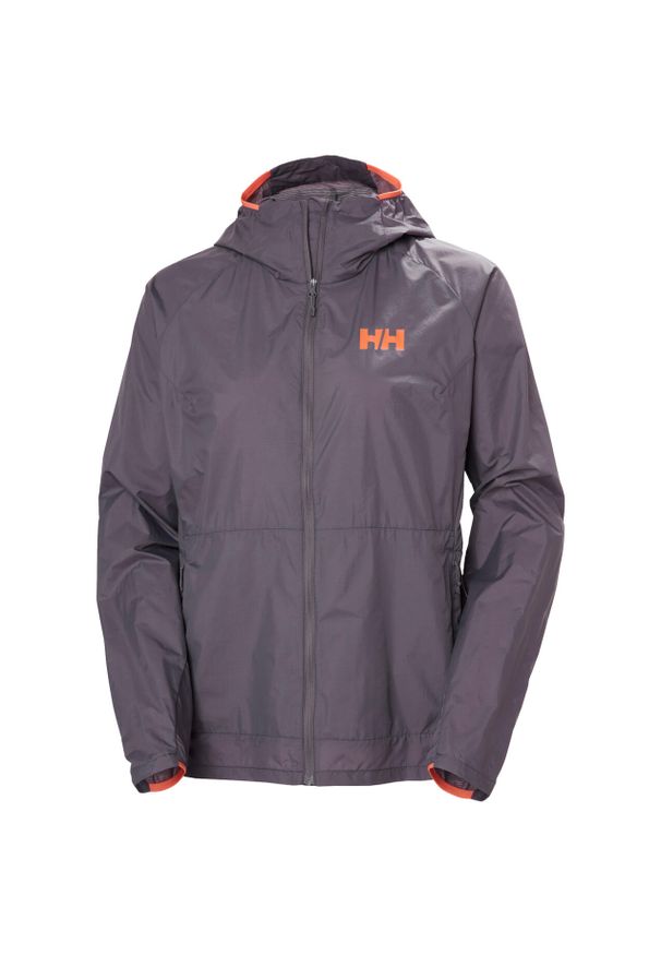 Kurtka przeciwdeszczowa damska Helly Hansen Roam Wind. Kolor: fioletowy. Sport: turystyka piesza