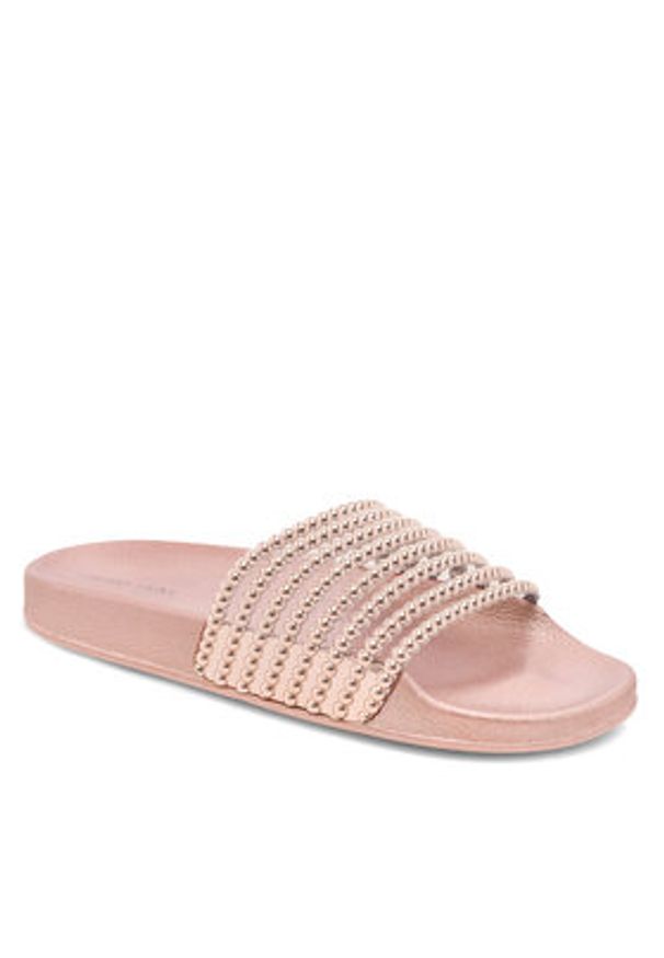 Jenny Fairy Klapki WFA2744-1 Złoty. Kolor: złoty. Materiał: skóra