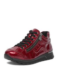 Rieker Sneakersy CEO-N1400-33 Czerwony ciemny. Kolor: czerwony. Materiał: skóra #8