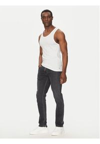 Calvin Klein Underwear Komplet 3 tank topów Tank 3Pk LV00NB4184 Biały Slim Fit. Kolor: biały. Materiał: syntetyk