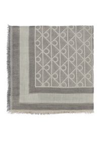 Calvin Klein Chusta Emblem Aop Jacquard Square Scarf LV04F8080G Granatowy. Kolor: niebieski #2