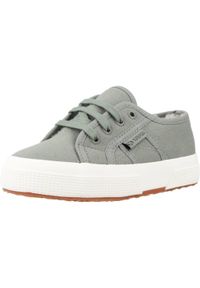 Superga - Kapcie SUPERGA S2132QW 2750 Zielony. Kolor: zielony. Materiał: tkanina. Sport: turystyka piesza