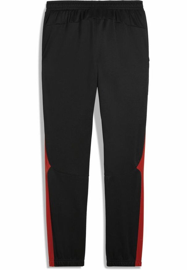 Puma - Męskie spodnie AC Milan ftblNRGY+ PUMA Black For All Time Red. Kolor: czerwony, wielokolorowy, czarny. Wzór: aplikacja