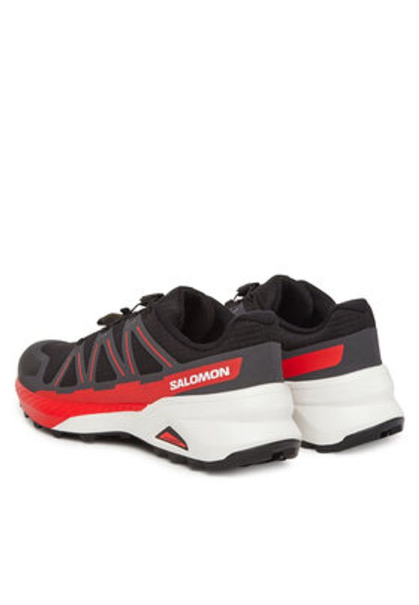 salomon - Salomon Buty do biegania Speedcross Peak L47790100 Czarny. Kolor: czarny. Materiał: materiał. Model: Salomon Speedcross