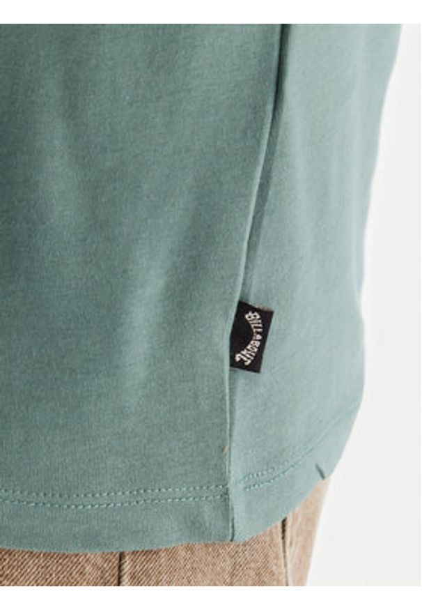 Billabong T-Shirt Arch Crew SS EBYKT00100 Zielony Regular Fit. Kolor: zielony. Materiał: bawełna
