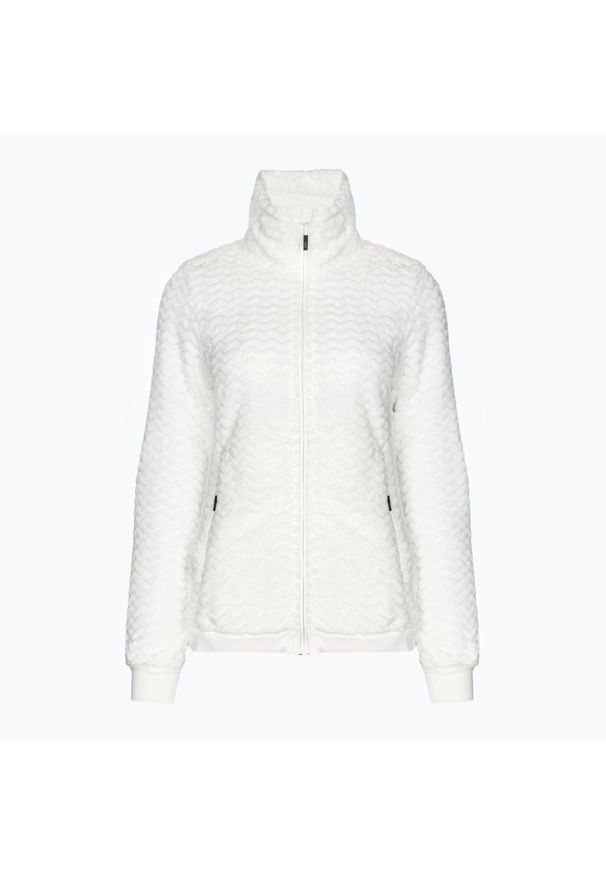 Bluza polarowa damska CMP. Kolor: biały. Materiał: polar. Styl: sportowy. Sport: turystyka piesza
