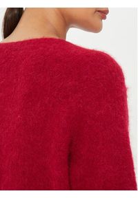 Kontatto Sweter 3M0229 AI253M10 Czerwony Relaxed Fit. Kolor: czerwony. Materiał: syntetyk #3