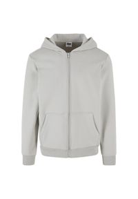 Urban Classics - Bluza Męska Cozy Full Zip. Kolor: szary