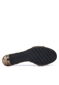 TOMMY HILFIGER - Tommy Hilfiger Klapki Th Mid Mule FW0FW09429 Beżowy. Kolor: beżowy. Materiał: skóra #6