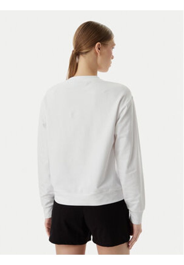 EA7 Emporio Armani Komplet bluza i szorty sportowe 7W000974 AF13135 M0003 Biały Regular Fit. Kolor: biały. Materiał: bawełna. Styl: sportowy