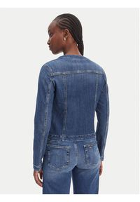 Liu Jo Kurtka jeansowa UA6260 D0275 Niebieski Regular Fit. Kolor: niebieski. Materiał: bawełna #4