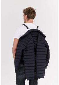 Invicta - INVICTA Granatowa kurtka puchowa męska, Rozmiar L. Kolor: niebieski. Materiał: puch #4