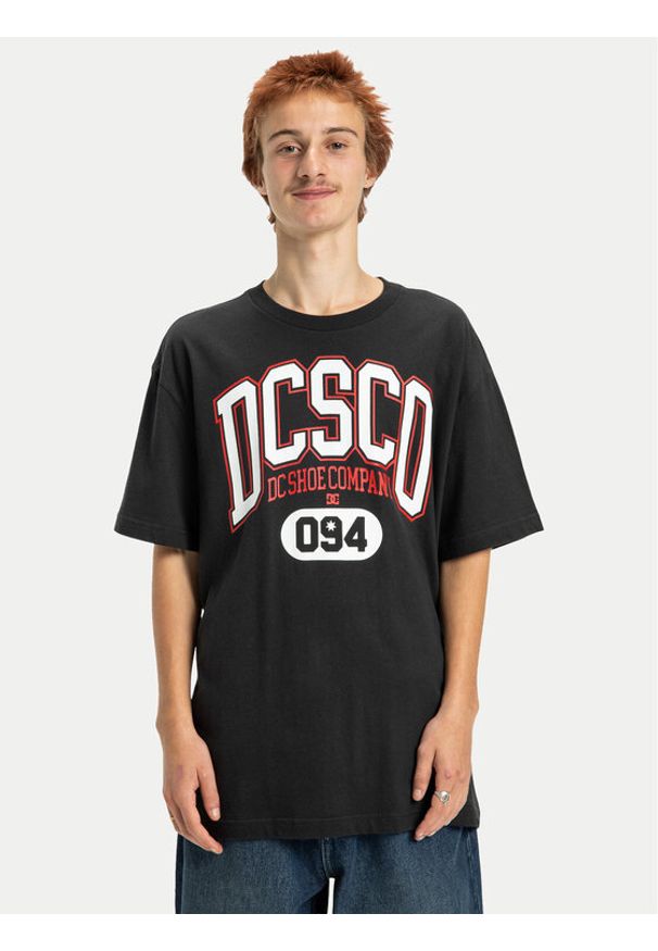 DC Shoes T-Shirt Elective EDYZT04361 Czarny Regular Fit. Kolor: czarny. Materiał: bawełna