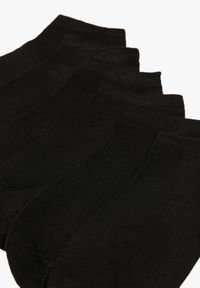 Born2be - 5-pack Czarne Skarpety Driana. Kolor: czarny. Materiał: bawełna. Wzór: jednolity #3