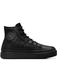 Adidasy Converse Chuck Taylor All Star Equip WP, Dla obu płci. Kolor: czarny. Materiał: skóra ekologiczna, materiał. Model: Converse All Star. Sport: fitness