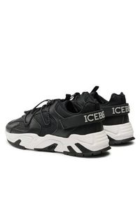 Iceberg Sneakersy Kakkoi 23IIU165201 Czarny. Kolor: czarny. Materiał: skóra