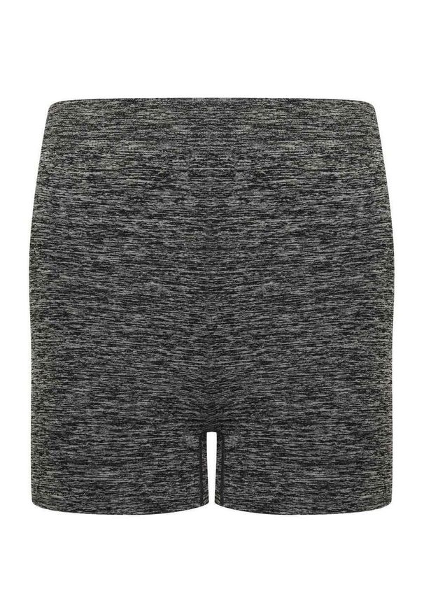 TOMBO - Bezszwowe Spodenki Damskie. Kolor: szary. Sport: turystyka piesza