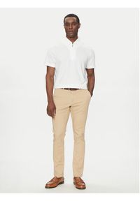 Michael Kors Polo CS552HOHFK Biały Regular Fit. Typ kołnierza: polo. Kolor: biały. Materiał: syntetyk #2