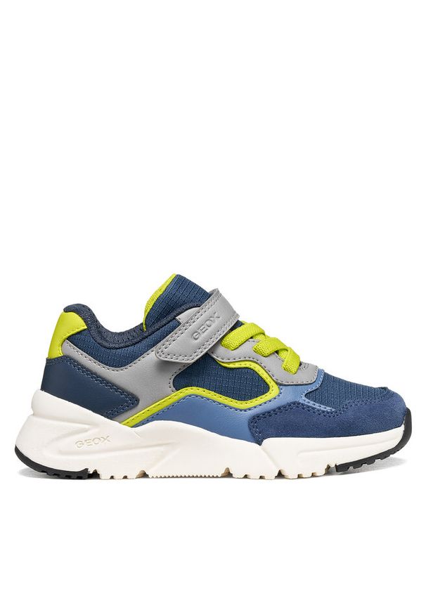 Sneakersy Geox. Wzór: kolorowy